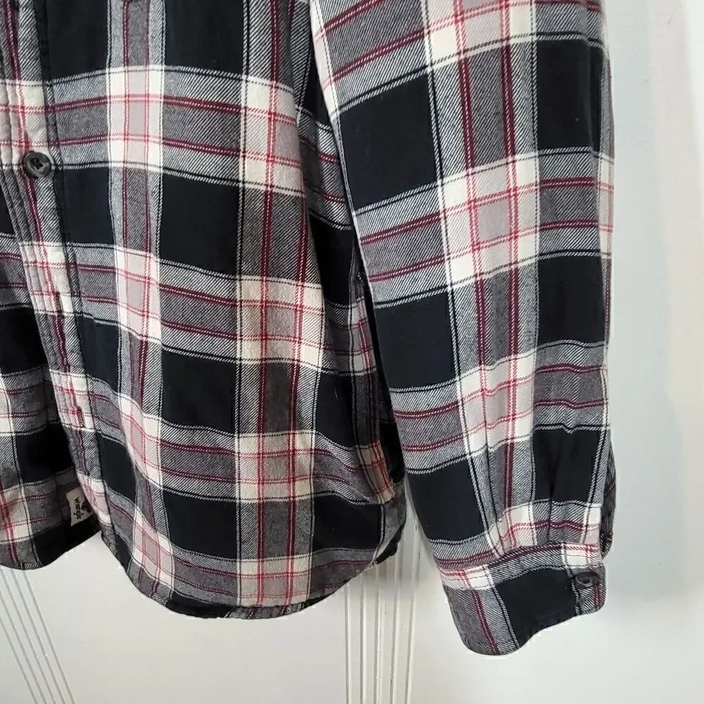 Wrangler Men's Plaid Shacket  - Picture 5 of 9